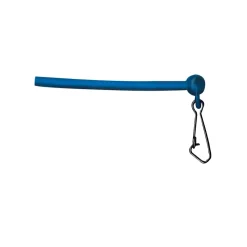 3 Coulisseaux droits bleus 50 mm