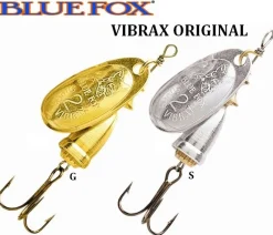 12 Cuillers Blue Fox Vibrax Original N° 3 8gr