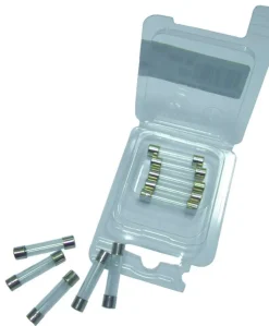 3 Fusibles VDM en verre 3X20mm 1A