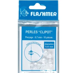 10 Perles Clipot Flashmer
