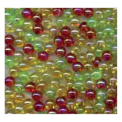 1000 Perles Fluorescentes 6 mm
