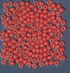 1000 perles œuf de saumon 4 mm Ø int 1,4 mm