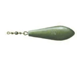 3 Plombs longue distance brut + boucle émerillon