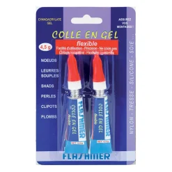 2 tubes de colle en gel Flashmer 4,5 gr