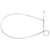 Accroche poissons cercle inox ovale