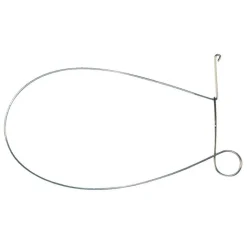 Accroche poissons cercle inox ovale