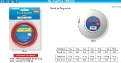 Acier Gainé Inox 10 m