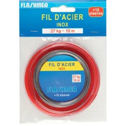 Acier Gainé Thermo Soudable 10 m Vert