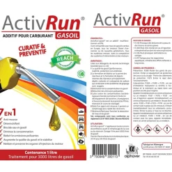 Additif ActivRun pour gasoil 250 ml