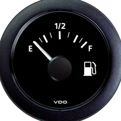 Afficheur VDO indicateur carburant - Ø52 mm - Noir - tubulaire