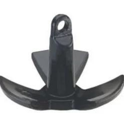 Ancre de rivière Attwood PVC noir