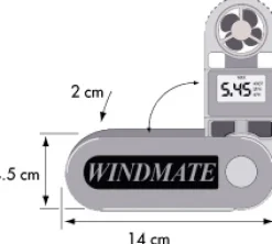 Anémometre à main Plastimo Windmate 200