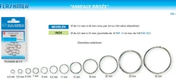 Anneaux Brisés Inox Flashmer