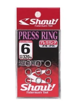 Anneaux Shout Press Ring