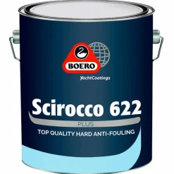 Antifouling Boero Scirocco matrice dure 2,5L Blanc