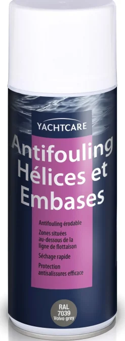 Antifouling Yachtcare hélice & embase 0.4L Gris