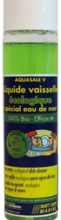 Aquasale  Matt Chem Liquide vaisselle spécial eau de mer
