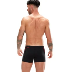 Aquashort Tech Panel Speedo Black/Fed Red/White