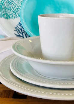 Assiette creuse Marine Business - Collection Harmony Perla - 6 pièces