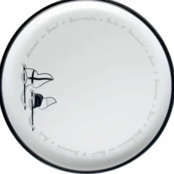 Assiette Plate Marine Business - Collection welcome on Board - 6 pièces