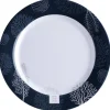 Assiette Plate Marine Business - Collection Living - 6 pièces