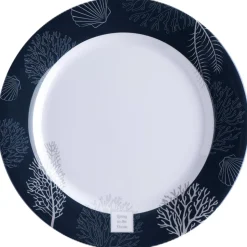 Assiette Plate Marine Business - Collection Living - 6 pièces