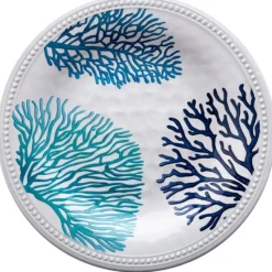 Assiette Plate Marine Business - Collection Harmony Mare Blue - 6 pièces