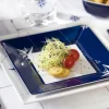 Assiette Plate Marine Business - Collection Northwind - 2 pièces + 1 pièces dessert - OCCASION GRADE A+