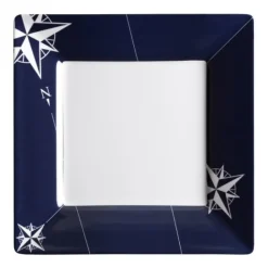 Assiette Plate Marine Business - Collection Northwind - 2 pièces + 1 pièces dessert - OCCASION GRADE A+