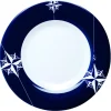 Assiette Plate Marine Business - Collection Northwind - 6 Pièces