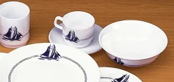 Assiette plate Plastimo Goëlette x6