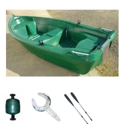 Barque de peche Armor Aviron Zeff 245 - Verte