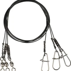 Bas de ligne acier Savage Gear black 7 Trace câblette