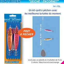 Bas de ligne Flashmer Seiche/Encornet