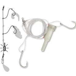 Bas de ligne grand fond Zebco avec lampe