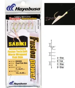 Bas de ligne Hayabusa Sabiki EX040 - n°8