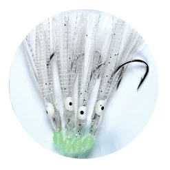 Bas de ligne Micro Plancton 4 Hameçons 1/0
