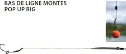 Bas de Ligne Montés Prowess Pop Up Rig x2