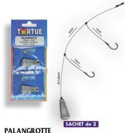 Bas de  ligne Palangrottes Tortue