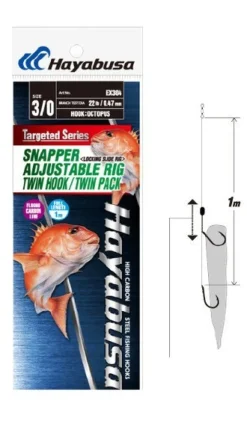Bas de ligne Snapper Hayabusa Adjustable Rig Bek