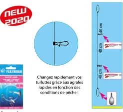 Bas de ligne Turlutte Flashmer