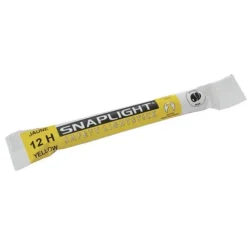 Baton lumineux Cyalume Snaplight jaune 12H