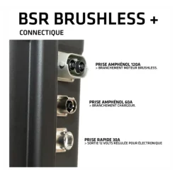 Batterie Lithium BSR Valise BRUSHLESS+ LifePO4 Gen3 36V/200Ah + chargeur étanche 25A