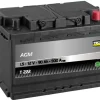 Batterie 12V 90Ah AGM Tech Power Start & Stop