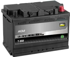 Batterie 12V 90Ah AGM Tech Power Start & Stop