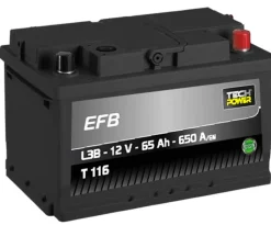 Batterie 12V 65Ah Tech Power Start & Stop EFB