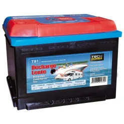Batterie 12V marine à décharge lente Tech Power 80A