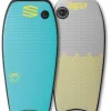 Bodyboard gonflable Sniper Puffer 45 Teal/Yellow