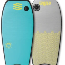Bodyboard gonflable Sniper Puffer 45 Teal/Yellow