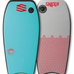 Bodyboard gonflable Sniper Puffer Teal/Red  38
